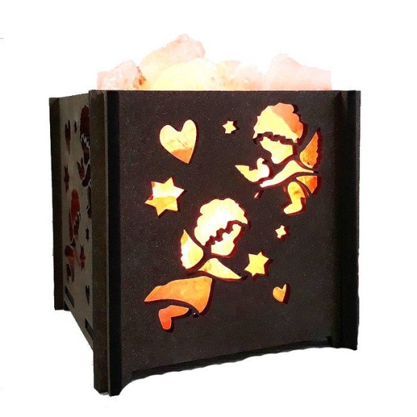 Лампа солевая Корзина Б Ангелы