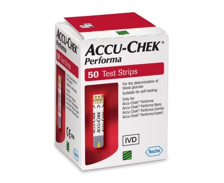 Тест-полоски Акку-Чек Performa №50