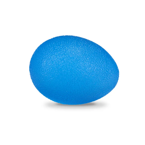Мяч массажный для кисти яйцевидный L0300F (синий)