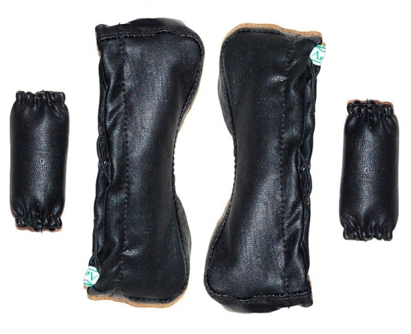 Комплект мягких чехлов для костылей