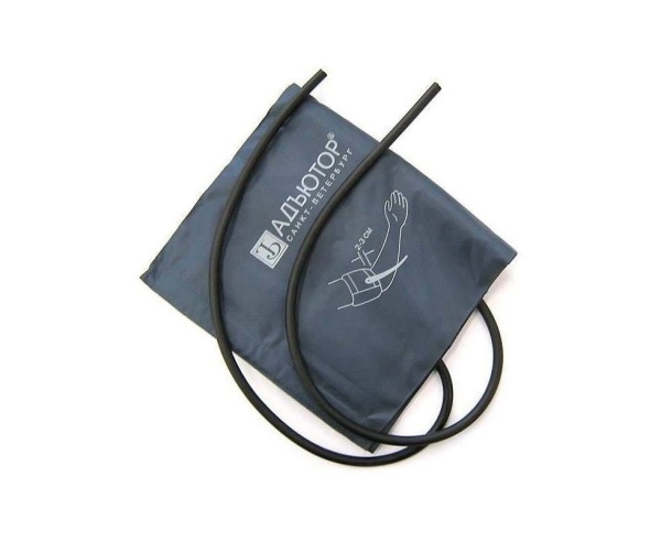 Манжета Адъютор AD2220 латексная с 2 трубками (25-38 см)