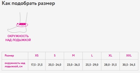 НТ Бандаж на голеностопный сустав BAN-301 с керамическим напылением