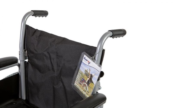 Коляска инвалидная Barry R1 (пневматические колеса) до 115 кг (ЧЗ)