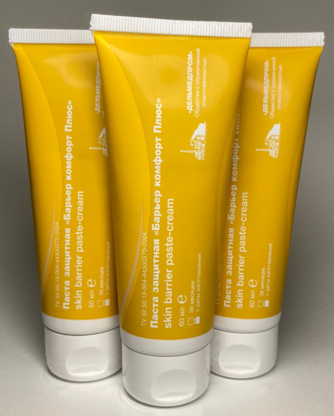 Паста защитная "Барьер комфорт Плюс" Дельмедпром , 60 мл