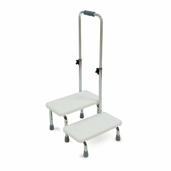 Ступенька Мега-Оптим KJT567 двухуровневая с поручнем