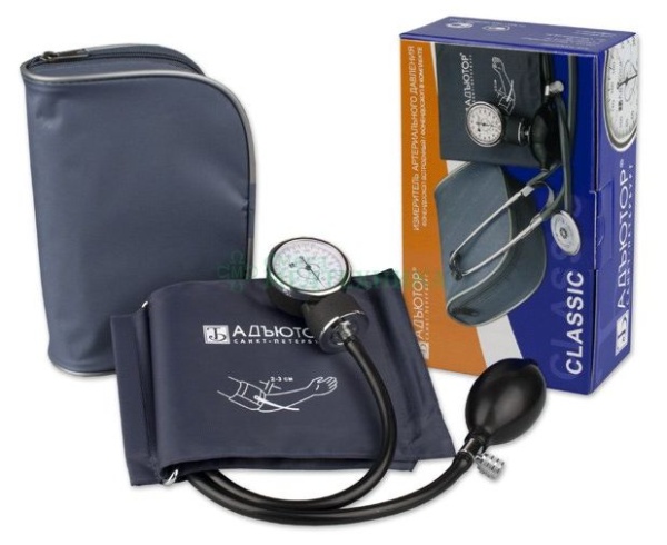Тонометр Адъютор Эконом ИАД-01-1 (1e, манжета 25-38 см)