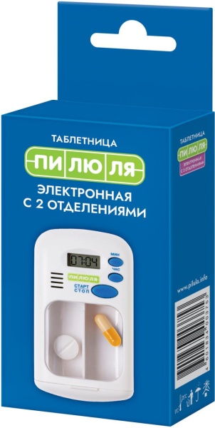 ТАБЛЕТНИЦА ЭЛЕКТРОННАЯ С ТАЙМЕРОМ 3753