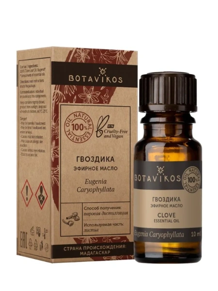Масло Гвоздика эфирное "Botavikos" 10мл