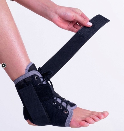 НТ Бандаж на голеностопный сустав OF-715 (ЧЗ)