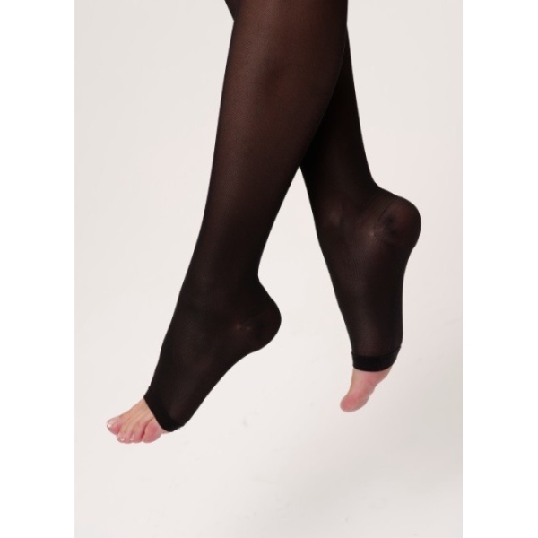 Чулки Ergoforma EU 226 II класс компрессии унисекс (открытый нос) (ЧЗ)