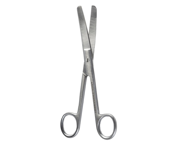 Ножницы тупоконечные 165 мм вертикально-изогнутые J-22-029