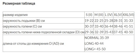 Гольфы IDEALISTA ID-200 I класс компрессии универсальные