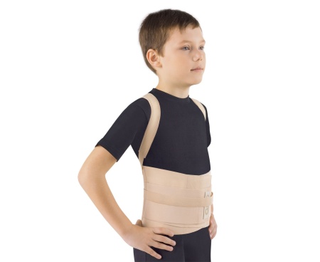 Корсет грудо-пояснично-крестцовый КГК-110 детский (ЧЗ)