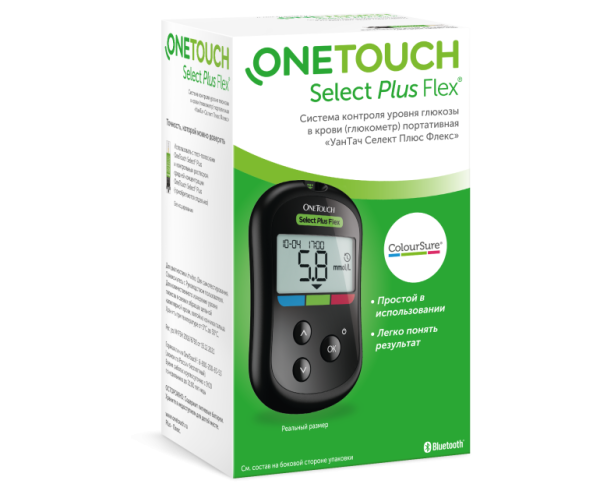 Глюкометр ONE TOUCH Select Plus Flex