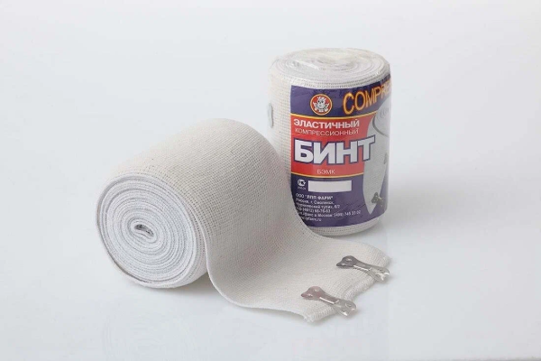 Бинт эластичный БЭМК 5м х10см "ЛПП Фарм"