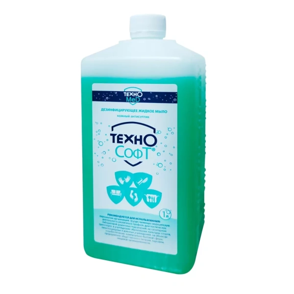 Мыло жидкое дезинфицирующее ТехноСофт 1л (ЧЗ)