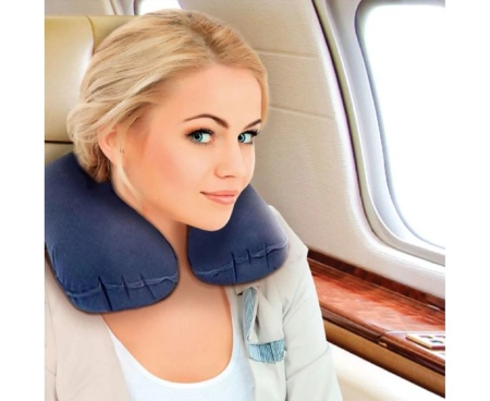 Подушка для путешествий надувная