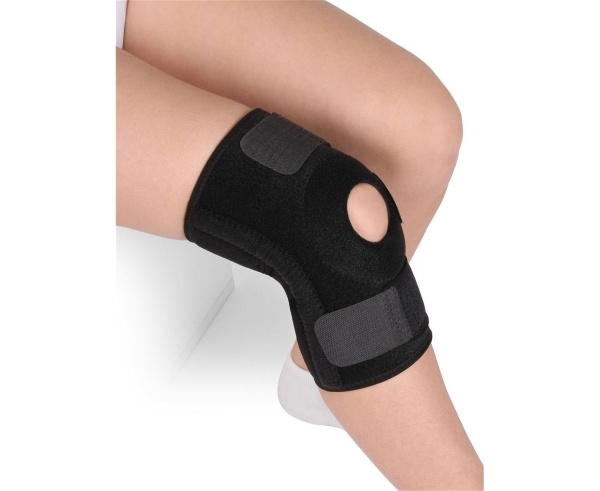 Бандаж на коленный сустав KS-053 разъемный (ЧЗ)