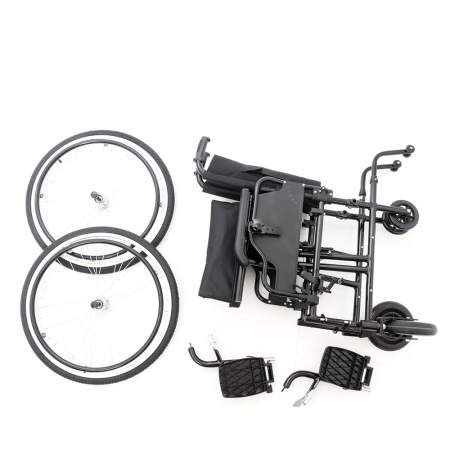 Коляска инвалидная Barry A8 T (пневматические/трансферные колеса) до 115 кг (ЧЗ)