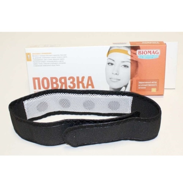 Повязка магнитная на голову ПМТМГ-01
