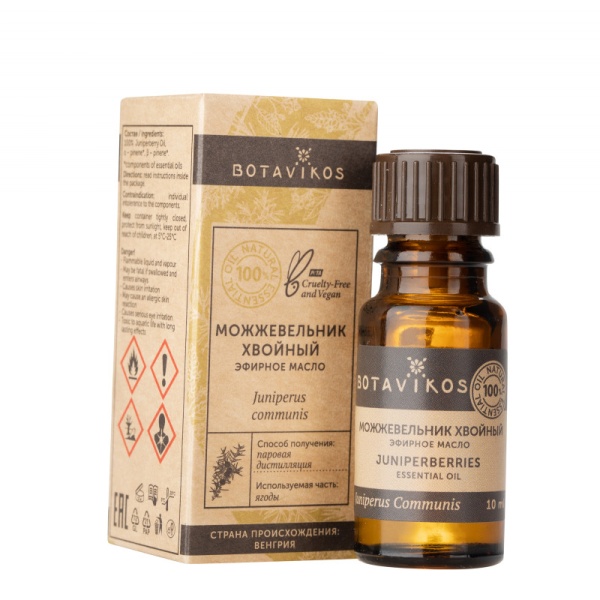 Масло Можжевельник эфирное "Botavikos" 10 мл