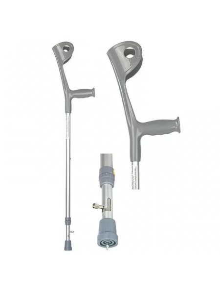 Костыль локтевой Ergoforce 10079/U (ERG-8004y) с УПС (ЧЗ)