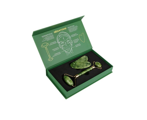 Набор роликовый массажер и кристалл Гуаша Gezatone AMG331 1301276 