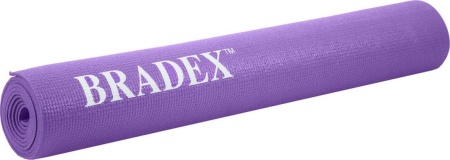 Коврик для йоги и фитнеса Bradex с переноской (173*61) SF0693