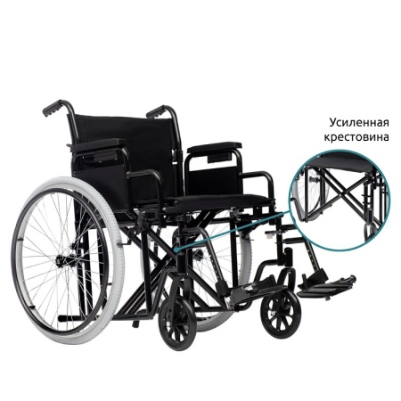 Коляска инвалидная Ortonica Grand 200 (PU/23) (ЧЗ)