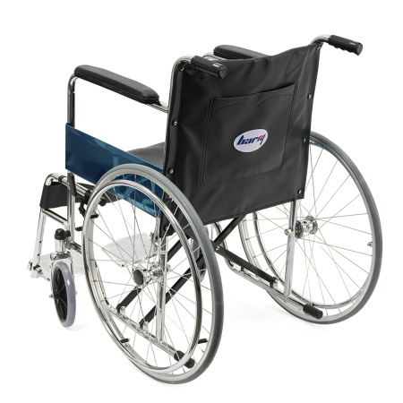 Коляска инвалидная Barry A1 (литые колеса) до 100кг (46 см) (ЧЗ)