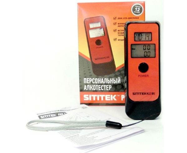 Алкотестер SITITEK PRO2
