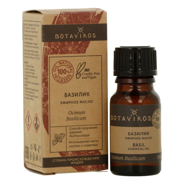 Масло Базилик эфирное "Botavikos" 10 мл