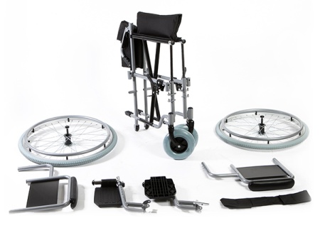 Коляска инвалидная Barry R1 (пневматические колеса) до 115 кг (ЧЗ)