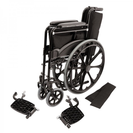 Коляска инвалидная Barry D5 (литые колеса) до 100 кг (ЧЗ)