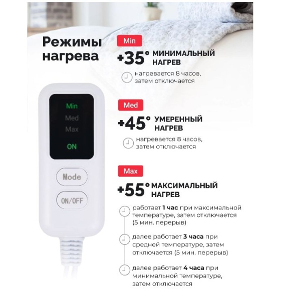 Электропростынь EcoSapiens  (150*90) ES-400