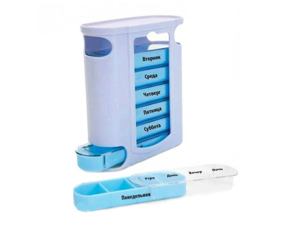 Таблетница (контейнер) Bradex НЕДЕЛЬКА KZ 0346