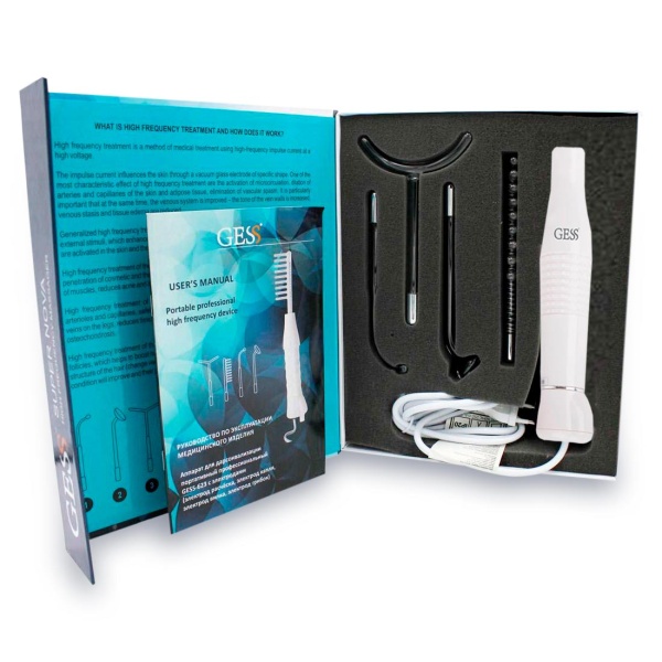 Дарсонваль GESS-623 (4 насадки)