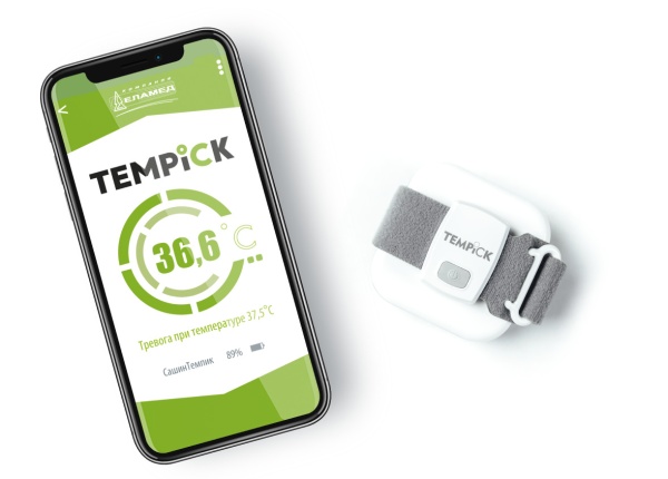 Термограф (мониторинг температуры) медицинский ТЕМПИК для детей