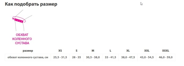 Бандаж на коленный сустав BKN-301 с керамическим напылением