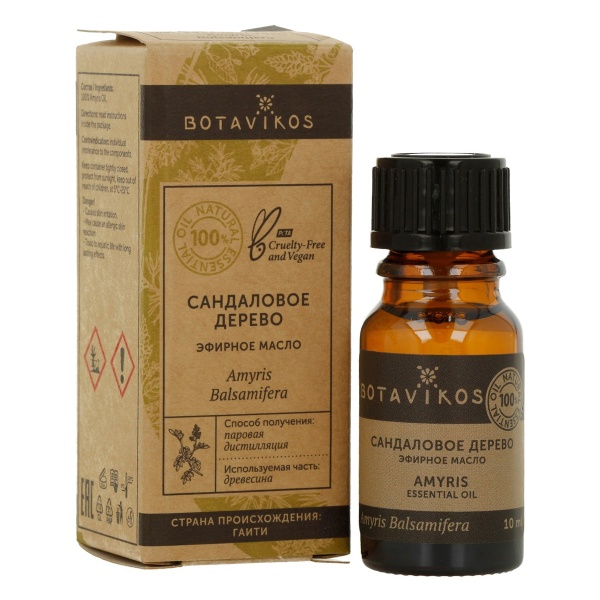 Масло Сандал эфирное "Botavikos" 10 мл
