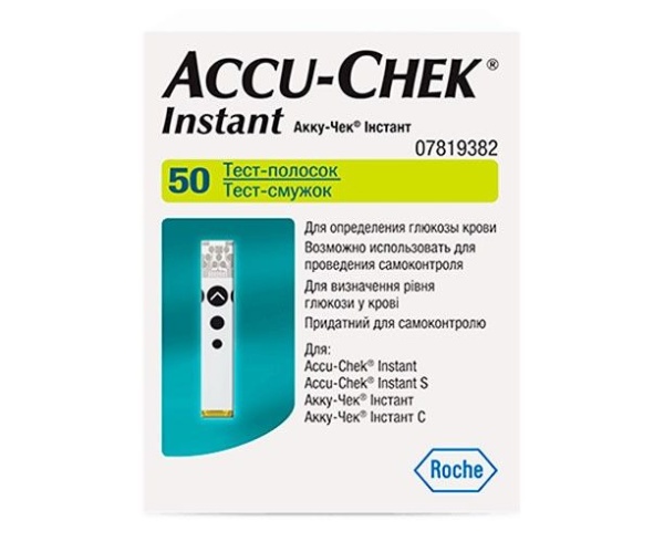 Тест-полоски Акку-Чек Инстант №50