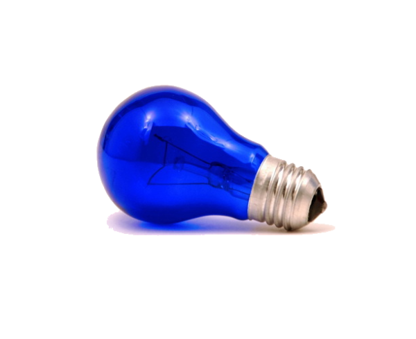 Лампа БС синяя