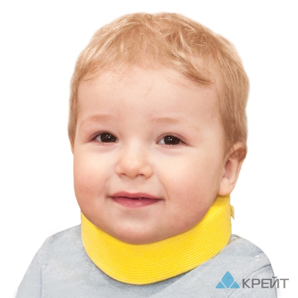 Бандаж шейный Крейт F-301 для недоношенных и новорожденных детей (воротник шанса) (ЧЗ)