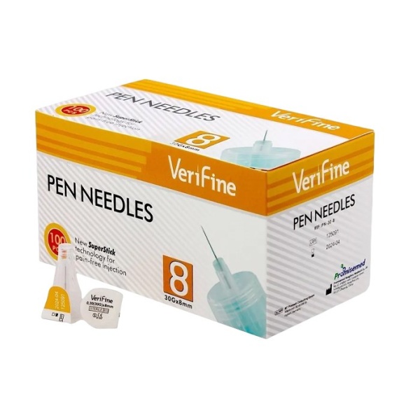 Игла Verifine 30G-8,0 мм