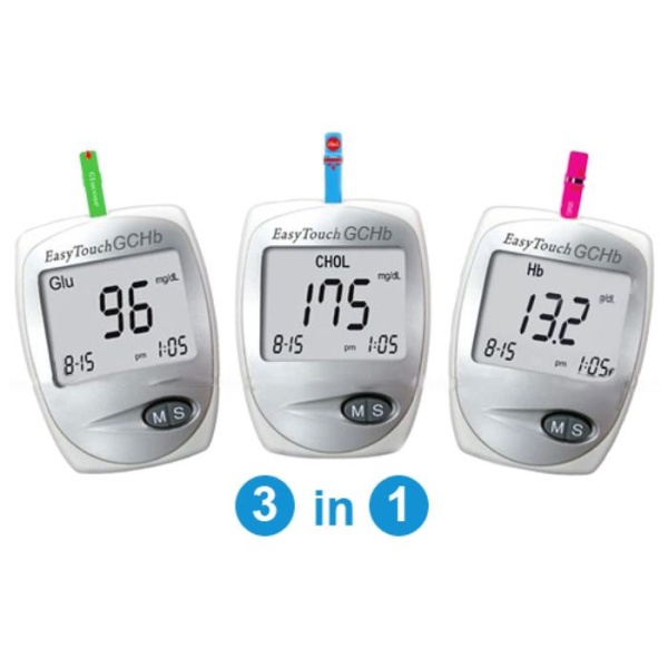 Анализатор ИзиТач (глюкоза, холестерин, гемоглобин)