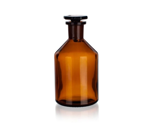 Склянка для реактивов из темного стекла 500 мл