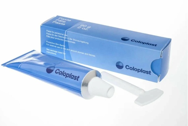 Паста-герметик Coloplast для защиты и выравнивания кожи вокруг стомы в тубе, 60г 2650