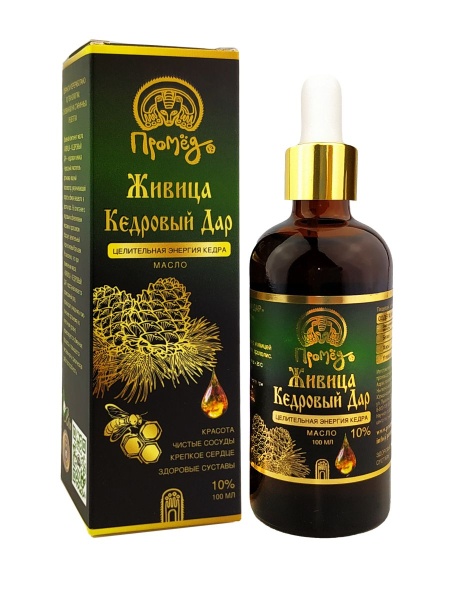 ПР Масло "Живица - кедровый дар" 10% 100 мл