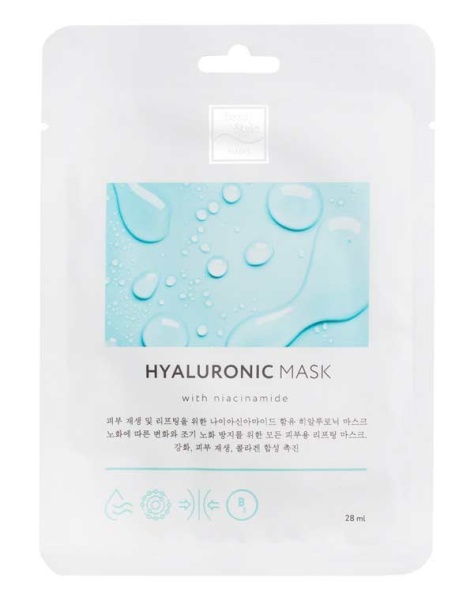 Маска Beauty Style Гиалуроновая с ниацинамидом «Обновление и лифтинг» 28 мл 4515959K	 