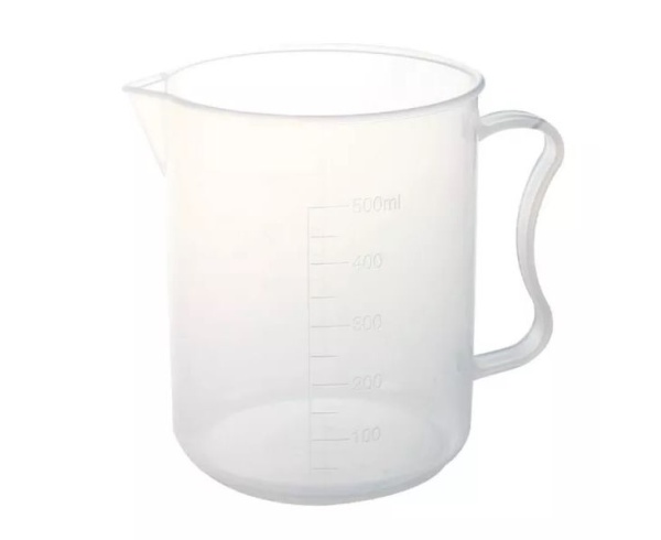 Стакан пластиковый с ручкой 500 мл